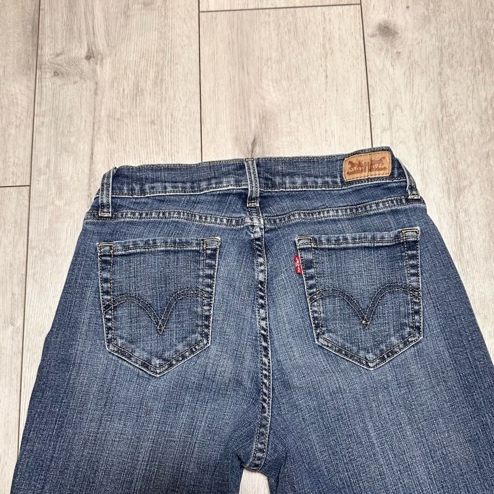 Levi’s 529 Curvy Bootcut Streetwear Mid-Rise Flattering Fit Wide Leg jeans 29x30 - Picture 7 of 11